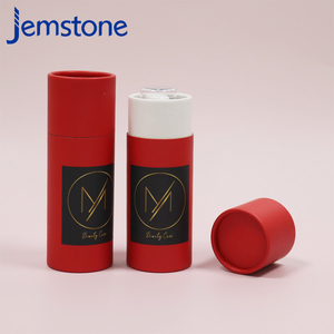 กล่องกระดาษคราฟท์รีไซเคิลแบบย่อยสลายได้เองตามธรรมชาติ เป็นมิตรกับสิ่งแวดล้อม สำหรับใส่เครื่องสำอาง  ปั๊มฟอยล์ทอง  พิมพ์สี่สี - Product Image 3