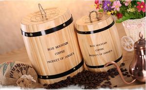 Barile di birra in legno con serbatoio in acciaio inossidabile solido verniciato - Product Image 6