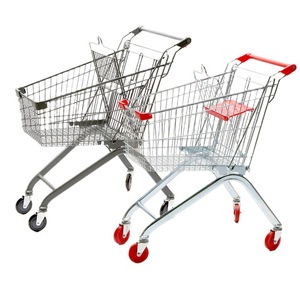Carrito <span class=keywords><strong>de</strong></span> Compras Metálico Hutou Bridge con Ruedas <span class=keywords><strong>de</strong></span> PU para Almacenamiento <span class=keywords><strong>en</strong></span> Almacenes y Centros Comerciales - Product Image 5