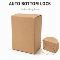 Automatische Bodenverschluss-Box Maßgefertigte Wellpappe-Versandbox Großhandel Crash-Lock-Boden Karton Direkt ab Werk