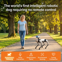 Robot chien intelligent BoBo AI avec mémoire de route, navigation automatique et suivi intelligent