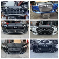 Grille de ventilateur de radiateur d'origine pour Audi A6L 2020-2023, kit carrosserie de haute qualité, pare-chocs avant et arrière, installation facile, état d'occasion