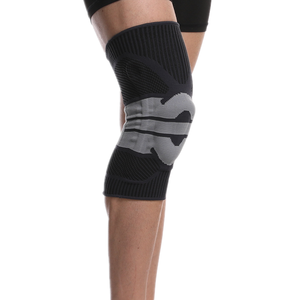 Rodillera protectora con estabilizadores laterales <span class=keywords><strong>para</strong></span> hombre y mujer, almohadillas de gel <span class=keywords><strong>para</strong></span> rótula, soporte máximo <span class=keywords><strong>para</strong></span> el dolor de rodilla y recuperación rápida - Product Image 4