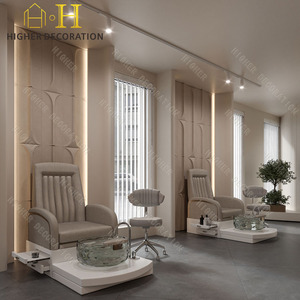 Miroir personnalisé pour <span class=keywords><strong>salon</strong></span> de beauté de luxe avec miroir Ensemble de meubles de <span class=keywords><strong>salon</strong></span> de beauté pour la décoration de <span class=keywords><strong>salon</strong></span> de beauté - Product Image 4