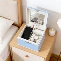 Caja Musical de Carrusel Rosa Premium con Manivela, Forro de Terciopelo, Ecológica, Duradera, para Guardar Joyas, Juguete para Niños, Embalaje de Papel