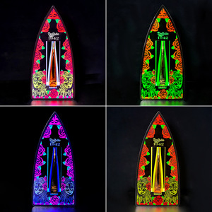 <span class=keywords><strong>1942</strong></span> <span class=keywords><strong>Tequila</strong></span> LED Wine Rack con luz de siete colores KTV Bar Display Rack Champagne Seat Props Cubos de hielo y bañeras de bebidas - Product Image 3
