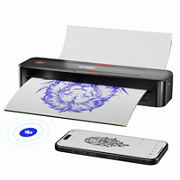 Machine de transfert de tatouage CNC MP 8068 Mini Bluetooth, imprimante de pochoirs de tatouage sans fil, copieur thermique portable