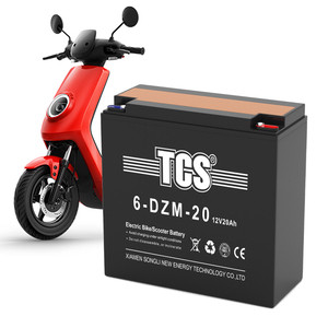 Batterie de vélo électrique TCS 6-DZM-20, batterie au plomb-acide <span class=keywords><strong>12V</strong></span> <span class=keywords><strong>20AH</strong></span> pour scooter, batteries rechargeables en gros pour vélo électrique - Product Image 1