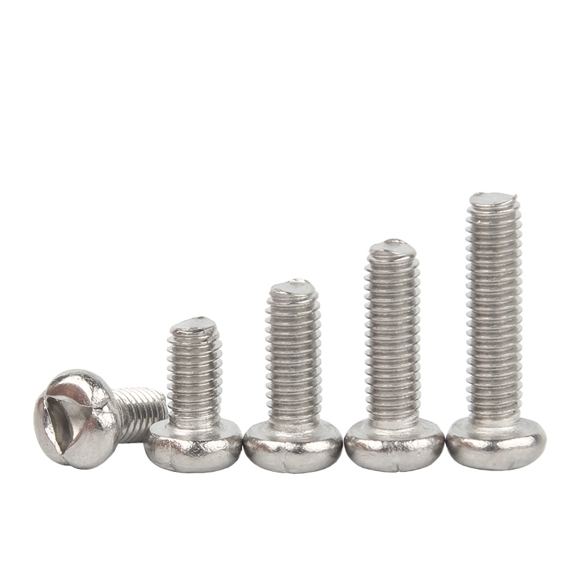 304สแตนเลสสามเหลี่ยมซ็อกเก็ตสามเหลี่ยม Slotted รอบกระทะแบน Countersunk หัวสายฟ้าสกรูรักษาความปลอดภัย