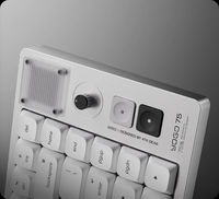 ATK Yogo 75 Serie Tri-Mode Low-Profile Mechanische Tastatur Aluminiumrahmen Hot-Swap RGB VIA Tastatur für PC Laptop Büro