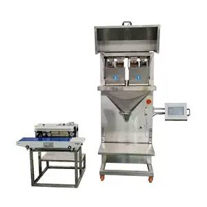 50 Kg Ensachage Granule Machine D'emballage Riz Grain Blé Farine Machine De Remplissage