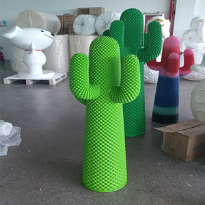 カスタマイズグラスファイバーサボテン彫刻等身大家の装飾庭植物彫刻サボテン像 - Product Image 4