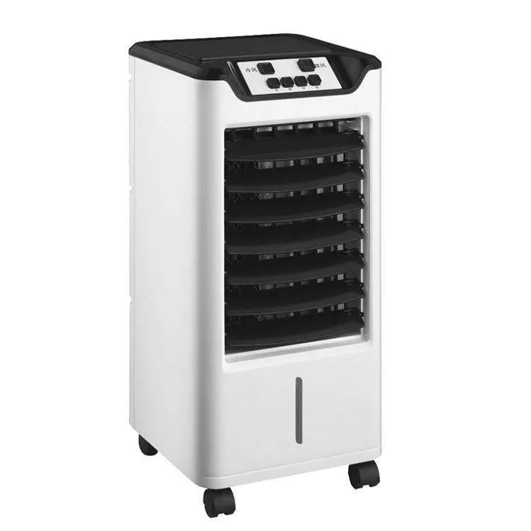 Refroidisseur d'air Portable à eau pivotante automatique, 60W, 220V, climatiseur, évaporateur, refroidisseur de pièce, ventilateur 3 en 1 Ac Dc