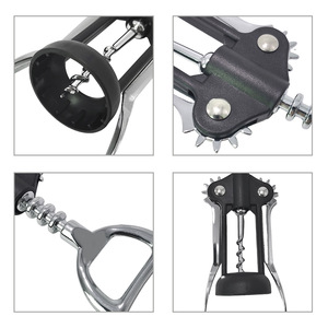 Stainless Steel <b>Wine</b> Opener With Corkscrew And Bottle Opener For Red <b>Wine</b> Opening And <b>Gift</b> <b>Sets</b> - Product Image 1