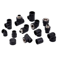 Yixin Pe Raccords de tuyauterie Vanne à boisseau sphérique de soudage Vannes à boisseau sphérique standard sans eau Vanne à boisseau sphérique en PE-HD personnalisable Oem