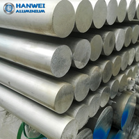 Panjang Dipotong 2A12 T4 T3511 Aluminium Round Bar