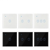 TL EUW01 EU WiFi 1 Gang 1 Way Wall Switch 1 Gang Tuya Smart Life App Remote Control 4 Warna Tersedia