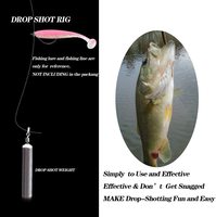Plombs de pêche de haute qualité 2,5g - 20g, plombs de pêche à la ligne, plombs en forme de goutte d'eau, accessoires de pêche pour le bar
