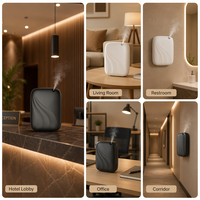 Diffuseur d'arômes professionnel sans eau 400 ml, 1000 m³, mural, pour restaurant et commerce