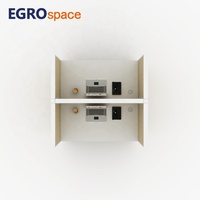 Solution de mobilier de bureau EGROspace OEM ODM : Cloison de centre d'appels, Poste de travail modulaire pour personnel, Cubicle de bureau