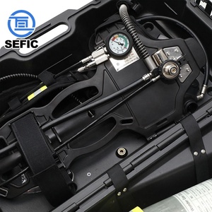 Appareil respiratoire SCBA certifié CE, autonomie 30-45 minutes, appareil respiratoire autonome, cylindre en fibre <span class=keywords><strong>de</strong></span> carbone - Product Image 5
