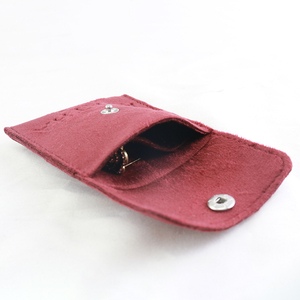 Bolsa de Joyería con Logotipo Personalizado, Bolsa de Regalo de Joyería de Terciopelo, Bolsa con Solapa con Logotipo, Bolsa de Ante Sintético para Joyería - Product Image 6