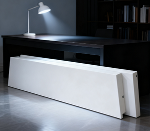 Moldes de decoración de interiores modernos-Rodapié impermeable Molduras de plástico Blanco Imprimado Durable Ecológico Peel Stick - Product Image 4