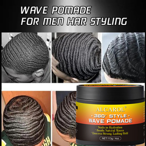 Pronta Consegna: Pomata 360 Wave da 100g per <span class=keywords><strong>Uomo</strong></span>, <span class=keywords><strong>Cera</strong></span> Modellante per <span class=keywords><strong>Capelli</strong></span> a Tenuta Forte <span class=keywords><strong>con</strong></span> Olio di Argan e Burro di Karité, Crema Definizione Onde - Product Image 3