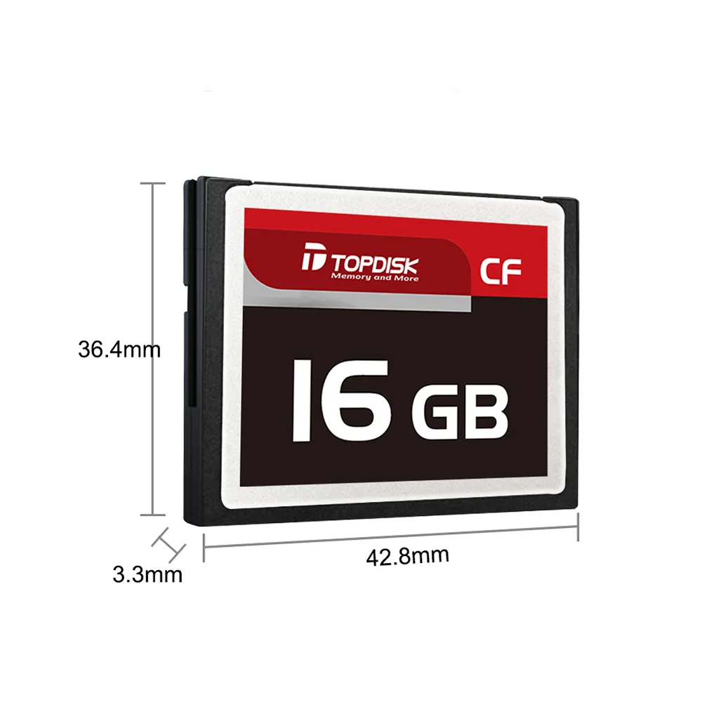 Cartão de memória compacto ultra rápido do uso do industrial 4gb 8gb cf do cartão do flash compacto do uso