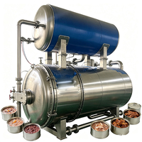 Autoclave électrique haute pression en acier inoxydable 304 pour la restauration commerciale, les boulangeries, les moulins à farine, la transformation de la viande et la transformation laitière