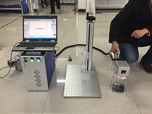 <strong>Professional</strong> Fiber Laser Marking <strong>Machine</strong> for Metal Supports DXF PLT BMP AI Graphic Formats <strong>Professional</strong> Laser <strong>Engraver</strong> Marker - Product Image 2