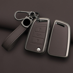 Étui pour clé de voiture OLIVER VW Golf 7 MK7 Tiguan MK2 <span class=keywords><strong>Seat</strong></span> Ateca <span class=keywords><strong>Leon</strong></span> <span class=keywords><strong>FR</strong></span> 2 Ibiza Skoda Octavia Kodiaq - Product Image 3