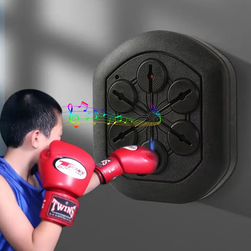 Liteboxer Wall Target Mount Video Game Mounted Adjustable Heavy Practice Home Boxing Machine Logo Smart Boxing Music Box Pad