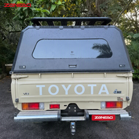 Capot rigide en alliage d'aluminium pour pick-up avec portes latérales solides et porte arrière vitrée pour GWM Cannon Poer