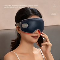 Meistverkauftes Intelligentes Augenmassagegerät mit Wärmekompression, Vibration und Luftdruck, 7 Modi Elektrischer Augenmassager