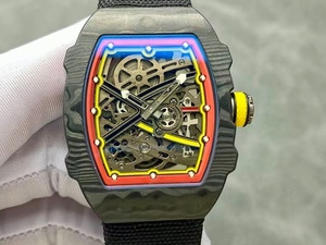 2026 New Model Fashionable Hollow Mechanical <b>Watch</b> Luxurious Brand Carbon Fiber 41mm <b>Case</b> Men's <b>Watch</b> Sapphire Crystal Stainless - Product Image 6