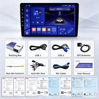 Lecteur d'écran de voiture Ai 9 pouces, autoradios Android, radio auto 7 9 10 pouces QLED, autoradios universels à écran tactile, Carplay