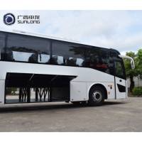 Autobús de Pasajeros Confiable con Protección Dual ABS y EBS, 12 Metros, 45 Asientos, Diésel, Transmisión Manual, Euro 3, Volante a la Izquierda