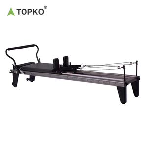 TOPKO Réformateur de Pilates professionnel pour l'entraînement du tronc Réformateur de Pilates réglable - Product Image 4