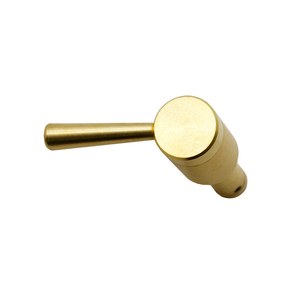 Mira Láser Roja de Calibre .22 con Alcance de 5-100 Yardas, Construcción de Latón Chapado en Oro Sin Aumento - Product Image 6