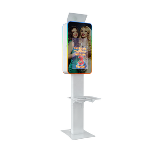 Photomaton à vendre ou à <span class=keywords><strong>louer</strong></span>, station de selfie, photomaton avec appareil <span class=keywords><strong>photo</strong></span> reflex numérique et flash Godox E250 intégré - Product Image 1