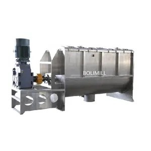 Double Screw Ribbon Blender Mixer Máy Trộn Bột Khô Cho Hóa Chất