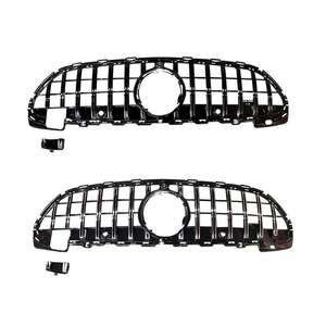 Griglia Anteriore GT R Cromata Nera in ABS di Alta Qualità per <span class=keywords><strong>Mercedes</strong></span> <span class=keywords><strong>Classe</strong></span> <span class=keywords><strong>C</strong></span> W206 2022 C200 C260 C300, Parti Modificate e Aggiornate in Offerta - Product Image 1