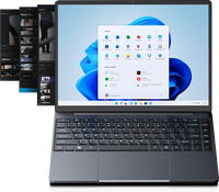 CHUWI Corebook X Ultrabook Ordinateur Portable de Jeu Ryzen5 7430U Écran FHD 14" 16 Go 512 Go SSD Avec Type-C Toutes Fonctions