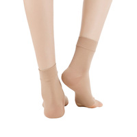 Prix de gros d'usine OEM Chaussettes de compression pour chevilles 20-30 mmHg