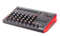 Console de mixage numérique professionnelle 8 canaux avec effets intégrés, interface audio USB, égaliseur pour scène, studio et enregistrement