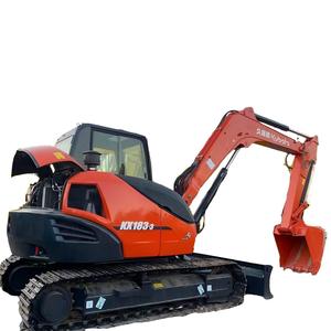 Mini-excavatrice d'occasion KX183 de 8 tonnes, modèle 2022, 1200 heures, équipement de terrassement et de construction, avec vidéo - Product Image 1