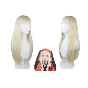 Perruques d'anime japonais accessoires de déguisement Lolita <span class=keywords><strong>Kakegurui</strong></span> perruque de jeu de rôle Halloween accessoires de fête de noël pour le spectacle - Product Image 2