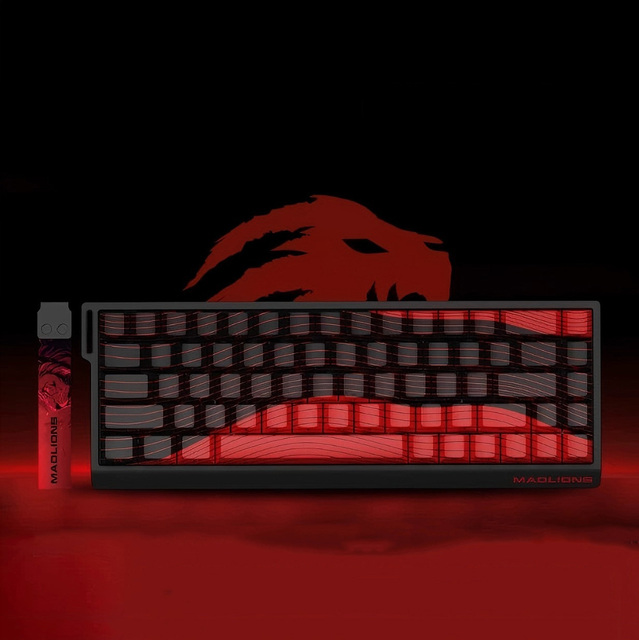 Madlions Mad60/Mad68/Mad68pro Series Magnetic Switch Gaming Mechanical Keyboard 0.04ms 8k Polling Rate 0.125ms Ultra Low Latency