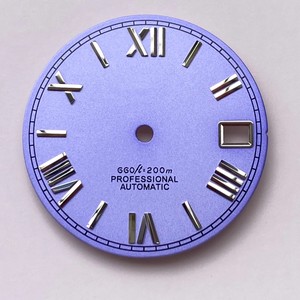 NH35 nuovo quadrante Log 28.5mm datario romano con stampa solare parti di orologi - Product Image 3